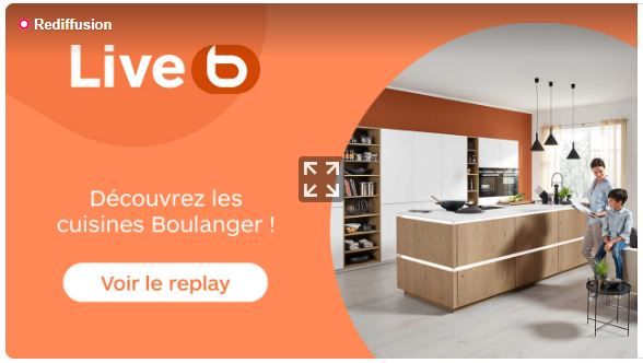 The visual identity of the Boulanger Live brand