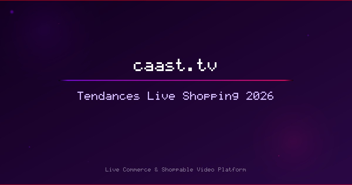 Live Commerce 2026: The 5 Key Trends